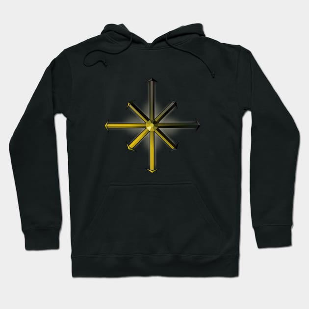 Chaos Star Hoodie by HarleyKallisti